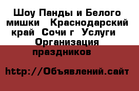 Шоу Панды и Белого мишки - Краснодарский край, Сочи г. Услуги » Организация праздников   